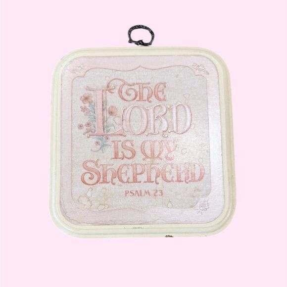 ✨3/$25✨ Vintage Hallmark Scripture Art with Psalm 23 - Picture 1 of 3